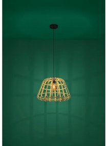 Eglo 390151 - Luster na lanku MONTEZUELO 1xE27/40W/230V pr. 50 cm bambus