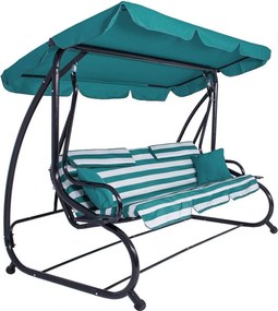 Záhradná hojdačka so strieškou Springos GS0024