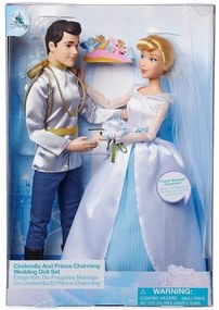 Disney Bábiky Popoluška s princom 30 cm