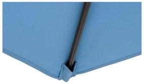 Slnečník na terasu (modrý) - 250 x 250 cm | UNI_UMBRELLA_SQ250BL