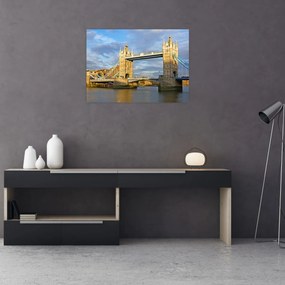 Sklenený obraz - Tower Bridge (70x50 cm)