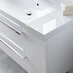 Mereo, Mereo Bino, kúpeľňová skrinka vysoká 163 cm, dvojitá, Multidecor, Dub Arlington, MER-CN699DARL