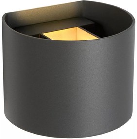 Lucide 09218/04/36 - LED nástenné svietidlo XIO 1xG9/4W/230V antracit