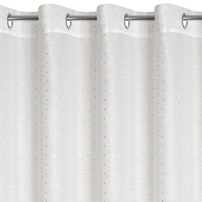 Biela záclona na krúžkoch SIBEL 300x160 cm