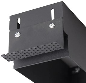 Zabudované bodové svetlo čierne sklápateľné a otočné bez rámu 2-bodové - Oneon Honey