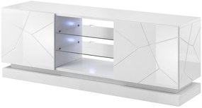 Cama Biely stolík pod TV Qiu 160