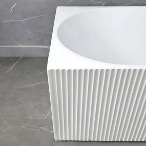 Rea Wenus, akrylová rohová vaňa 1700x800x575 mm, ľavá, biela, REA-W0129