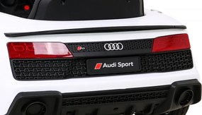 Ramiz Audi R8 LIFT batérie auto biela + diaľkové ovládanie