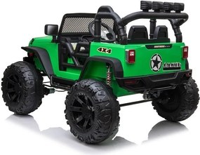 LEAN CARS Autobatéria Jeep JC666 Green