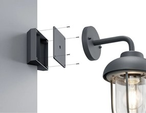 Vonkajšie svietidlo (výška 1 cm) Eckbefestigung – Trio