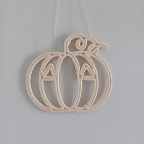 DECOLED Tekvica, 30 cm, biela