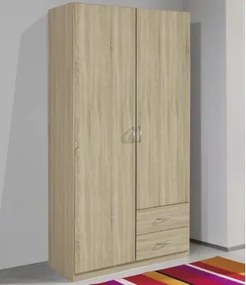 Šatníková skriňa Case, 91 cm, dub sonoma%