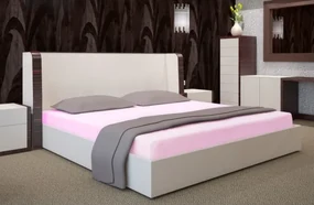 Svetlo ružové prestieradla na postele Šírka: 200 cm | Dĺžka: 220 cm