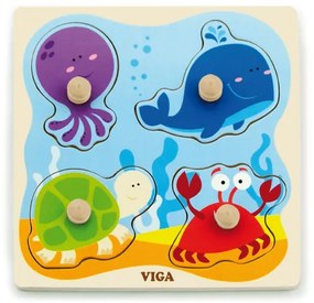 Puzzle s rúčkami Viga 50132 oceán