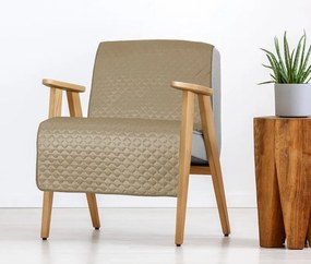 Dekorstudio Zamatový prehoz na posteľ DIMON v béžovej farbe Rozmer prehozu (šírka x dĺžka): 70x160cm