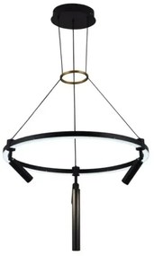 LED Stmievateľný luster na lanku LED/85W/230V 3000-6500K + diaľkové ovládanie