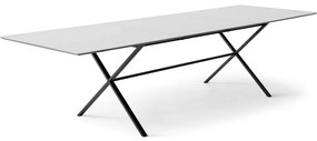 Biely rozkladací jedálenský stôl s bielou doskou 90x165 cm Meza – Hammel Furniture