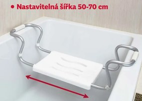 HomeLife Sedadlo do vane nastaviteľné KV01