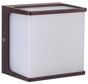 V-Tac LED Vonkajšie nástenné svietidlo LED/8W/230V IP65 3000K hnedá VT1313