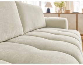 Béžová rozkladacia/s úložným priestorom pohovka 251 cm Fuji – Bobochic Paris