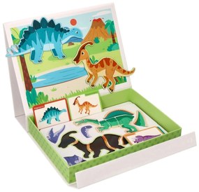 Magnetická vkladačka/puzzle Adam Toys, Dinosaurus