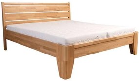 Manželská posteľ z buku Laverno, 180x200 cm, Olejový vosk