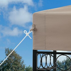 InternetovaZahrada Záhradný altánok Lorca 3x3 m - taupe