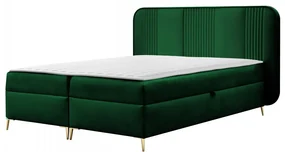 Kontinentálna manželská posteľ Omentre, Rozmer postele: 180x200, Dostupné poťahy: Magic Velvet 2225