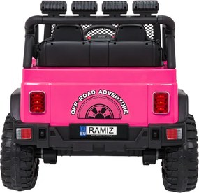 Elektrické autíčko Jeep BEAST 4x4 ružové