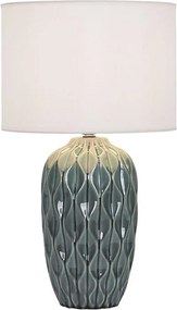 Stolná lampa PINEAPLE 1xE27/40W/230V biela/zelená