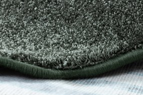 Okrúhly koberec INDUS 27 zelený, melanž