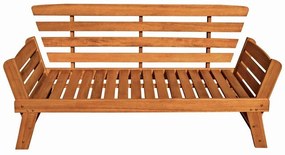 Záhradná lavica z eukalyptového dreva Garden Pleasure Fortuna