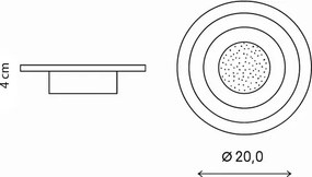 Brilagi - LED stropné svietidlo MODERNÉ MINI LED/29W/230V 3000/4000/6000K