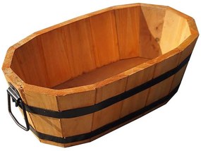 Drevený kvetináč 50x30x21 cm