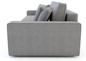 Rozkladacia pohovka 4-miestna MARKOS svetlosivá