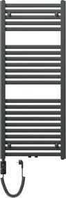 Mexen Hades, elektrické vykurovacie teleso 1200 x 500 mm, 600 W, antracitová, W104-1200-500-2600-66