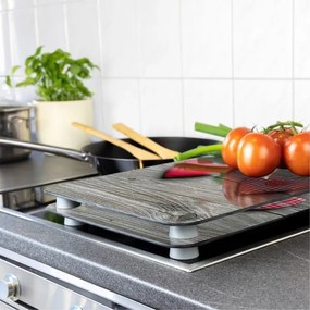 WENKO 2521481100 - Krycia doska 30x52 cm pestrofarebná/šedá/priehľadná