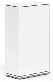 Vysoká skriňa Creator 83,2 x 44,5 x 150,7 cm, antracit / biela