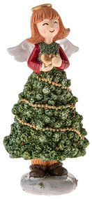 Vianočný anjel 12,5 cm, polyresin