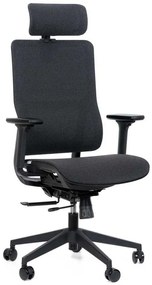 SEGO Kancelárska stolička RUBIQ čierna