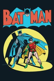 Umelecká tlač Batman - Robin, (26.7 x 40 cm)