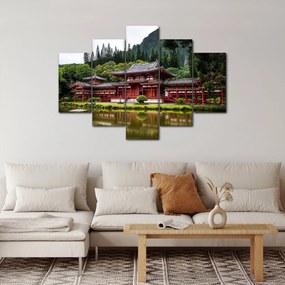Obraz - Budhistický kláštor (150x105 cm)