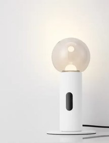 LED stmievateľná biela stolná lampa Chronos