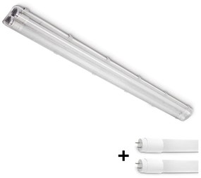 LED Technické žiarivkové svietidlo T8 2xG13/18W/230V 6500K IP65