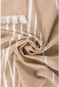 Béžová bavlnená deka 150x200 cm Solene – Tiseco Home Studio