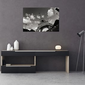 Obraz - Eiffelova veža v Paríži (90x60 cm)