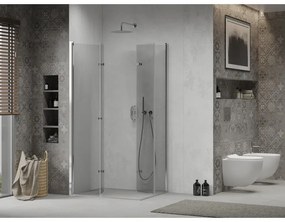 Mexen Lima DUO sprchovací kút 90x70 cm, priehľadný, chróm, 856-090-070-02-00