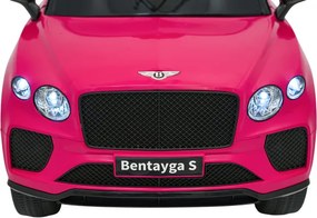 Elektrické autíčko Bentley Bentayga S ružové