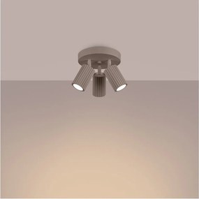 Taupe kovové bodové svietidlo Gleam – Sollux