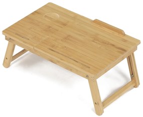 Odkladací stolík B069 NAT, bambus